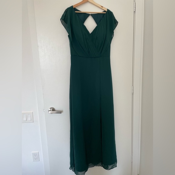 AW Kathy Dress - Bridesmaid Wedding Guest - Color : Dark emerald - Size 14 - New - Picture 8 of 8
